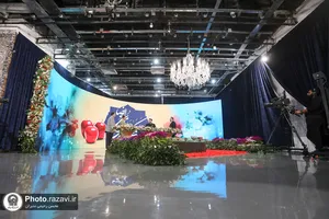 پوشش رسانه ای مراسم تحویل سال در حرم مطهر رضوی