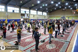 محفل انس با قرآن کریم با حضور خادمیاران ورزشی