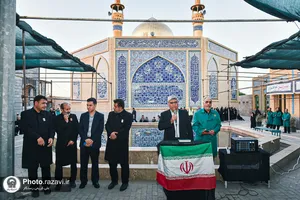 آغاز فعالیت موکب فراشان حرم مطهر رضوی