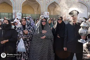 تشرف روشن&zwnj;دلان و توان&zwnj;یابان استان&zwnj;های مرکزی و زنجان به حرم مطهر رضوی