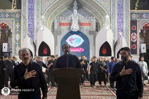 عزاداری هیئت&zwnj;&zwnj;های مذهبی استان بوشهر در حسینیه حرم