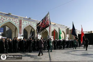 عزاداری هیئت عالم آل محمد در روز شهادت امام سجاد علیه السلام