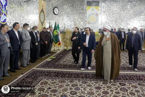 دیدار مدیران اجرایی استان با تولیت آستان قدس رضوی