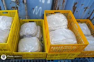 برپایی نانوایی به همت خادمیاران رضوی در مرز مهران