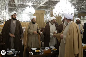 دیدار ائمه جمعه استان سیستان و بلوچستان با تولیت آستان قدس رضوی
