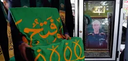 عطر حرم رضوی در بهشت زهرا تهران پیچید