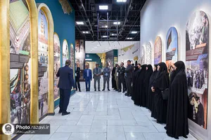 بازدید مدیران مدارس امام رضا علیه&zwnj;السلام از رواق خدمت حرم مطهر رضوی