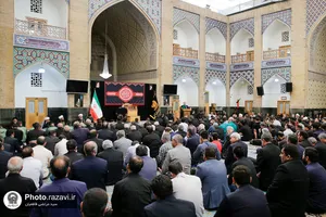 مراسم عزاداری روز شهادت امام جواد علیه السلام ویژه خادمین بارگاه رضوی