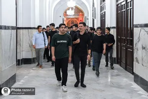 اعتکاف دانش &zwnj;آموزان مدارس امام رضا علیه&zwnj;السلام