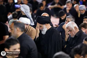 عزاداری هیأت مذهبی استان خوزستان در حسینیه حرم