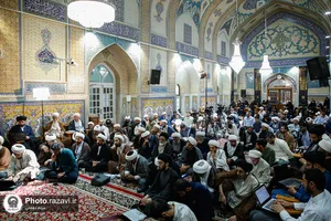حضور آیت&zwnj;الله&zwnj; علم&zwnj;الهدی در مدرسه تابستانی دارالعلم