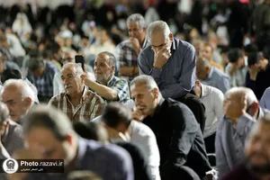 مراسم شب شهادت امام محمد باقر علیه&zwnj;السلام در حرم مطهر رضوی