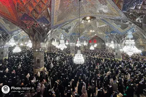 مراسم احیا شب نوزدهم ماه مبارک رمضان در حرم مطهر رضوی - 2