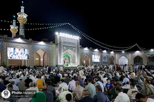 جشن ویژه زائران عرب&zwnj;زبان در حرم مطهر رضوی