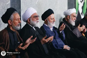دومین شب مراسم بزرگداشت رهبر شهید انقلاب اسلامی از سوی رهبر معظم انقلاب