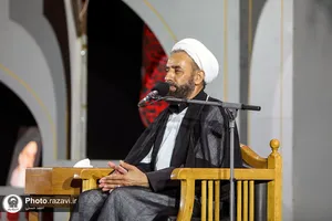عزاداری هیأت مذهبی استان کرمان در حسینیه حرم