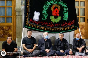 عزاداری هیئات مذهبی سراسر کشور در حرم مطهر رضوی