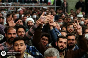 سخنرانی نوروزی رهبر معظم انقلاب در حرم مطهر رضوی