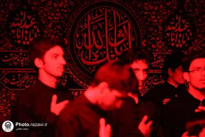 محفل عزاداری مکبرین نوجوان حرم مطهر رضوی
