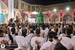 عزاداری هیأت مذهبی استان کرمان در حسینیه حرم