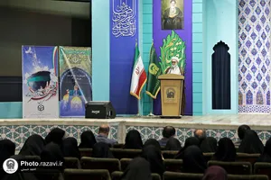گردهمایی دانشجویان دختر زیارت اولی دانشگاه فرهنگیان