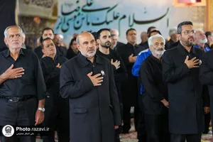 راه&zwnj;اندازی موکب کفشداران حرم مطهر رضوی در ملک آباد