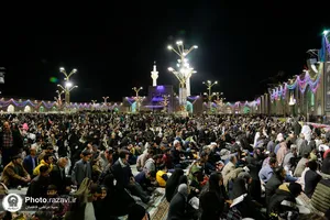 مراسم تحویل سال 1402 در حرم مطهر رضوی - 1