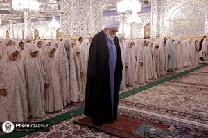 جشن تکلیف دوهزار نفری دختران مشهدی-1