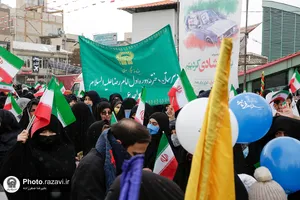 راهپیمایی پرشکوه 22 بهمن در مشهد