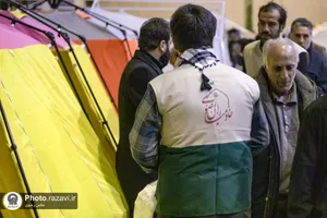 یاری آستان قدس رضوی به زلزله زدگان خوی