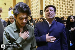 آیین تکریم خادمین کشیک هفتم یگان حفاظت آستان قدس رضوی