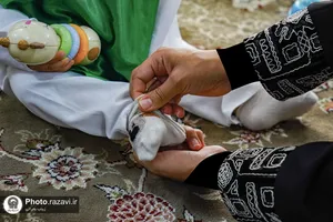به عشق شش ماهه امام حسین علیه&zwnj;السلام