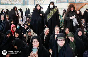 مراسم جشن میلاد حضرت علی(علیه&zwnj;السلام) در رواق نجمه خاتون