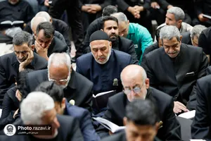 عزاداری دهه اول محرم با حضور تولیت آستان قدس رضوی-1
