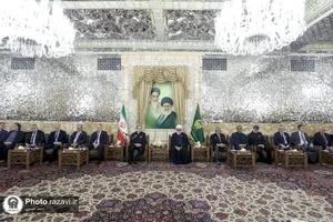 دیدار شرکت کنندگان بیست و هشتمین اجلاسیه سازمان اکو با تولیت آستان قدس رضوی-1