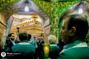 گل آرایی حرم حضرت معصومه سلام الله علیها