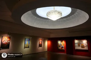 نمایشگاه آثار رویداد هنری &laquo;مِنَ القُدس اِلَی القُدس&raquo;