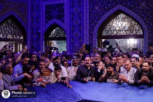 تشرف موکب داران عراقی به حرم مطهر رضوی