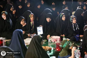 سفره حضرت رقیه در مشهد-١