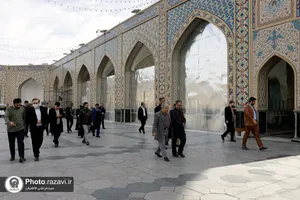 بازدید مسئولین روابط عمومی&zwnj;های استان از پروژه&zwnj;های عمرانی حرم مطهر رضوی