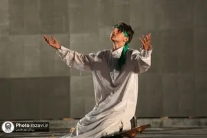 نمایش آیینی &laquo;آسمان هشتم&raquo; در حرم مطهر رضوی