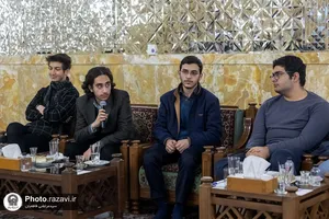 دیدار جمعی از نخبگان جوان کشور با تولیت آستان قدس رضوی