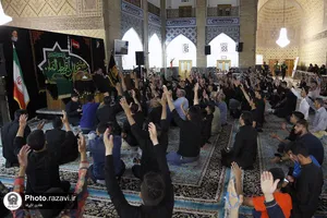 مراسم عزاداری شهادت امام جواد(علیه السلام) در حسینیه حرم