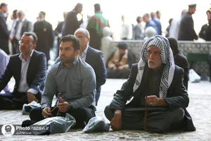 بزرگداشت مرحوم سید رضا موید در حرم مطهر رضوی