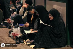 مراسم احیا شب بیست و سوم ماه مبارک رمضان در حرم مطهر رضوی-3