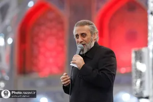 چهارپایه خوانی سالروز شهادت امیرالمؤمنین در حرم مطهر رضوی