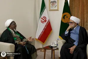 دیدار تولیت آستان قدس رضوی با شیخ ابراهیم زکزاکی