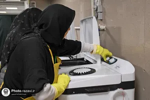 مواکب خدمت رسان به زائران بارگاه منور رضوی-2