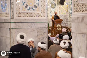 تشرف مدیران حوزه نمایندگی ولی&zwnj;فقیه در وزارت جهاد کشاورزی به حرم مطهر رضوی
