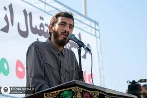 مراسم استقبال از کاروان پیاده مشهد تا کربلا